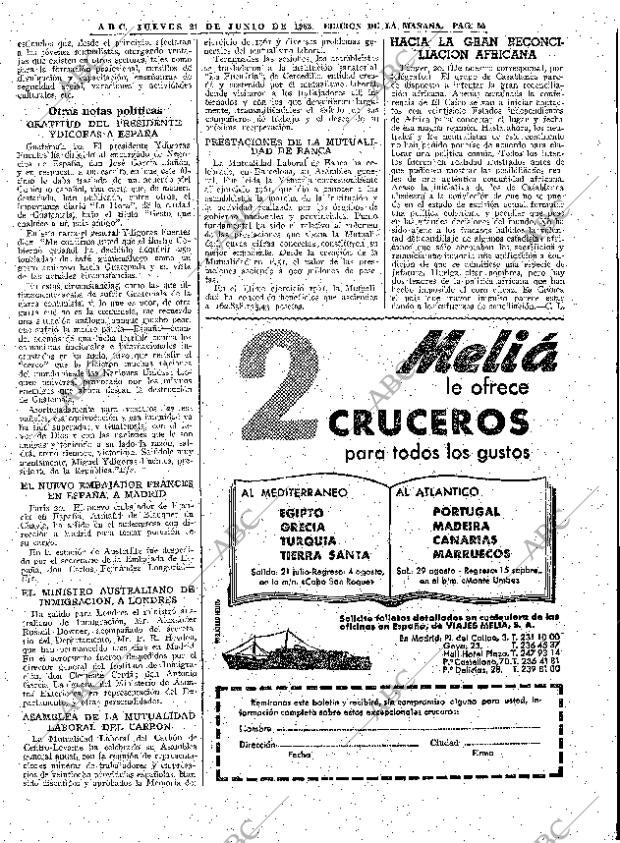 ABC MADRID 21-06-1962 página 55