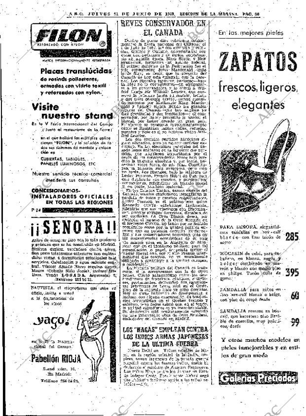 ABC MADRID 21-06-1962 página 56