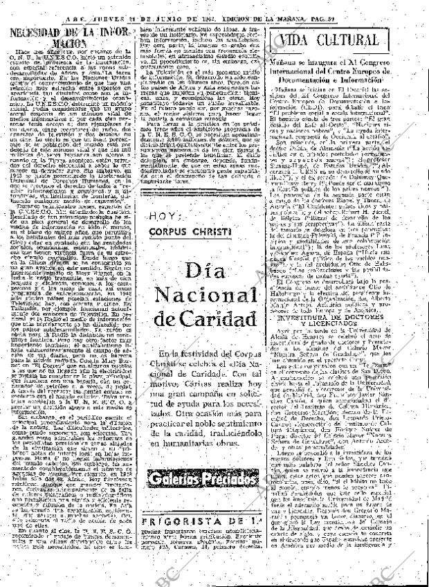 ABC MADRID 21-06-1962 página 59