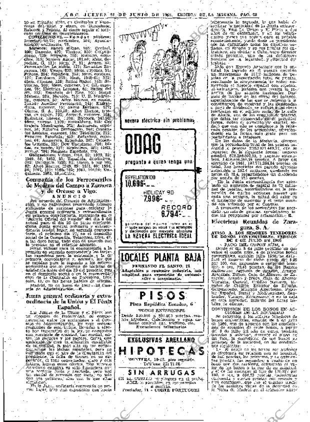 ABC MADRID 21-06-1962 página 78