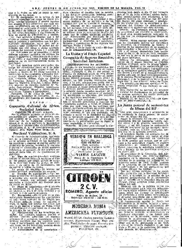 ABC MADRID 21-06-1962 página 79