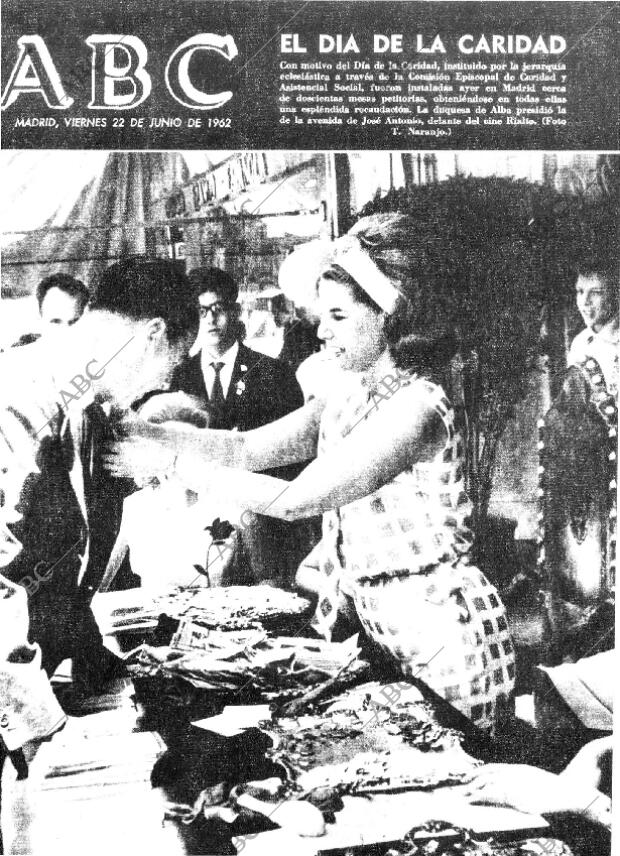 ABC MADRID 22-06-1962 página 1