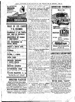 ABC MADRID 22-06-1962 página 54