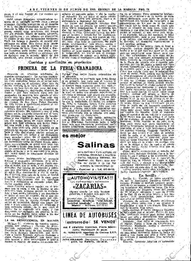 ABC MADRID 22-06-1962 página 75