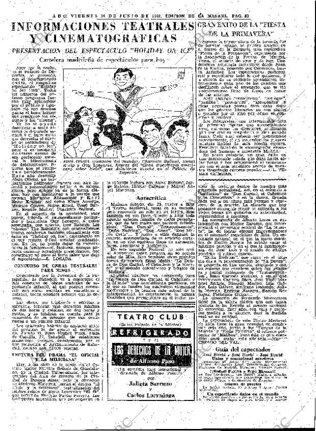 ABC MADRID 22-06-1962 página 83