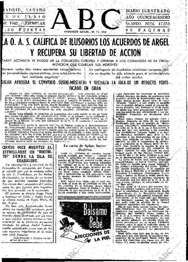 ABC MADRID 23-06-1962 página 47