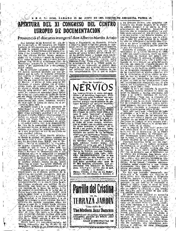 ABC SEVILLA 23-06-1962 página 19