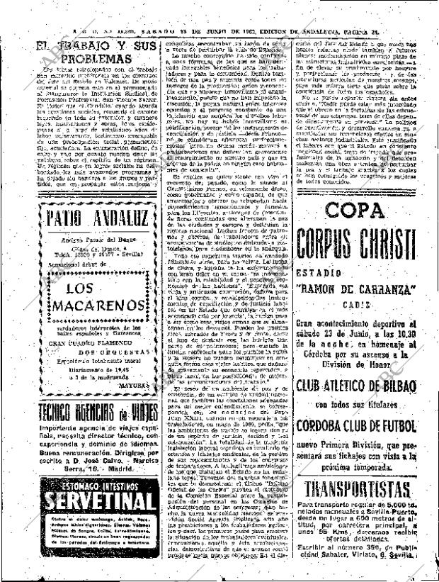 ABC SEVILLA 23-06-1962 página 4