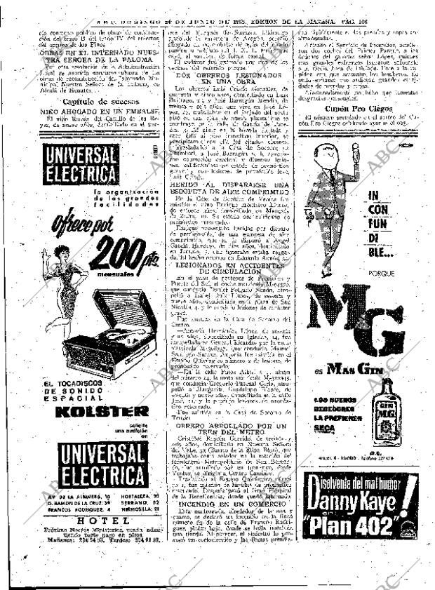 ABC MADRID 24-06-1962 página 106