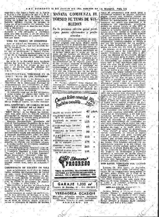 ABC MADRID 24-06-1962 página 111