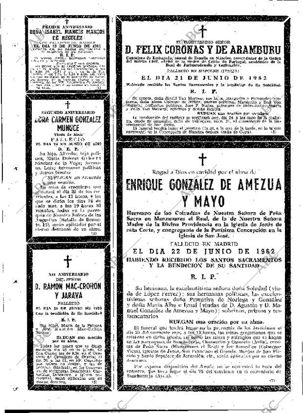 ABC MADRID 24-06-1962 página 122