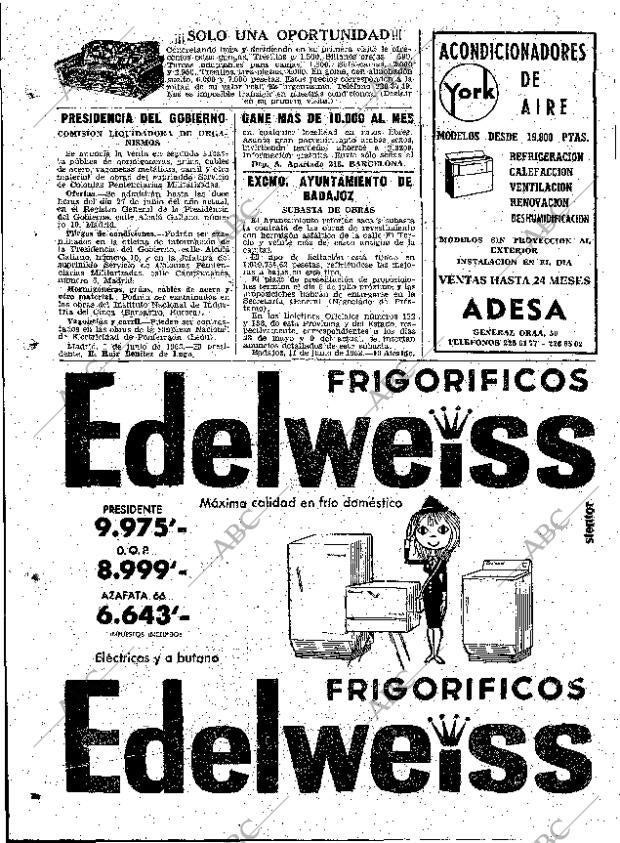 ABC MADRID 24-06-1962 página 126