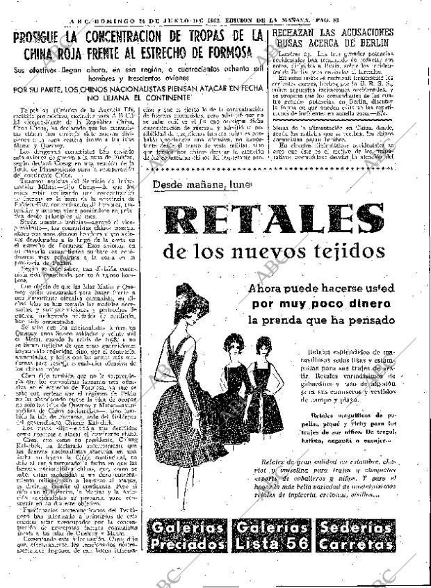 ABC MADRID 24-06-1962 página 83