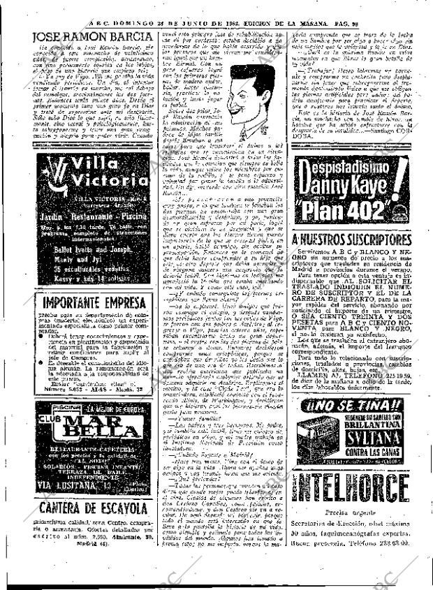 ABC MADRID 24-06-1962 página 96