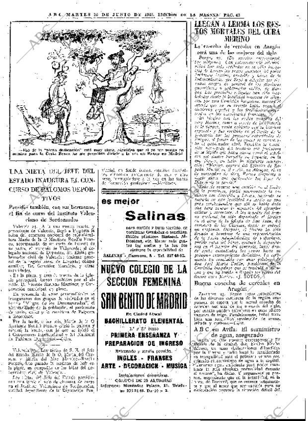 ABC MADRID 26-06-1962 página 63