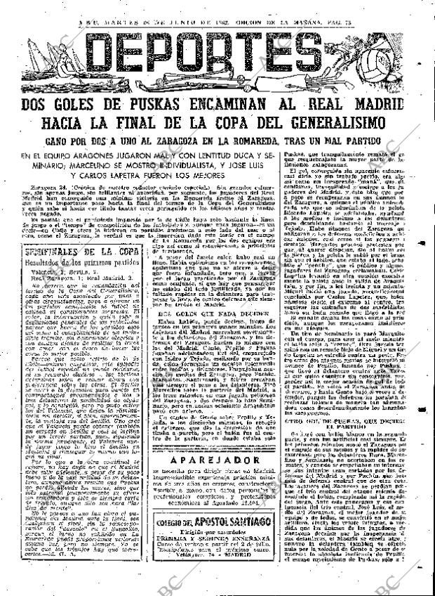 ABC MADRID 26-06-1962 página 73