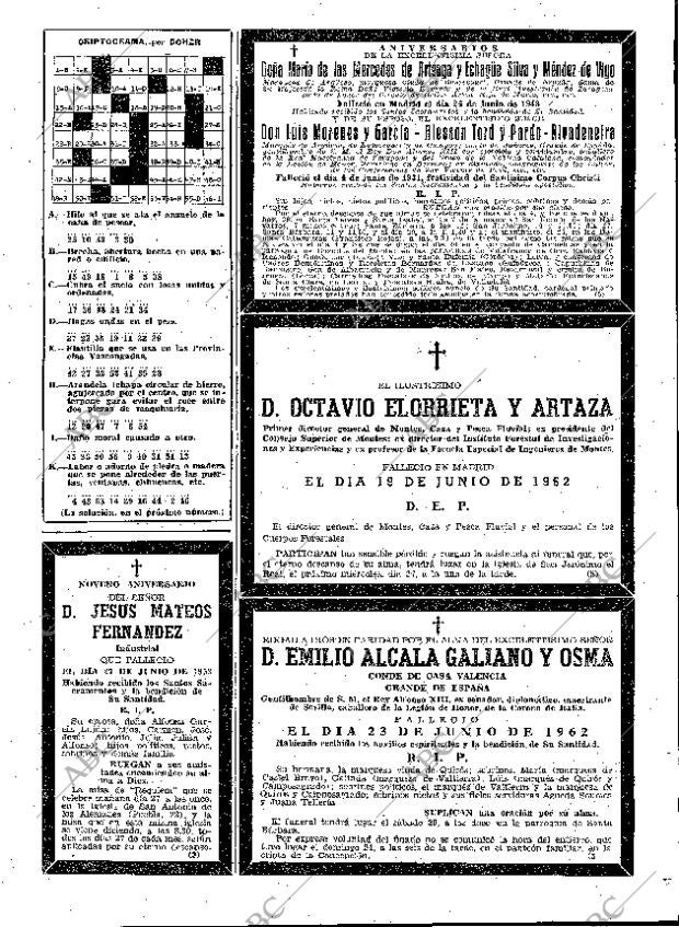 ABC MADRID 26-06-1962 página 93