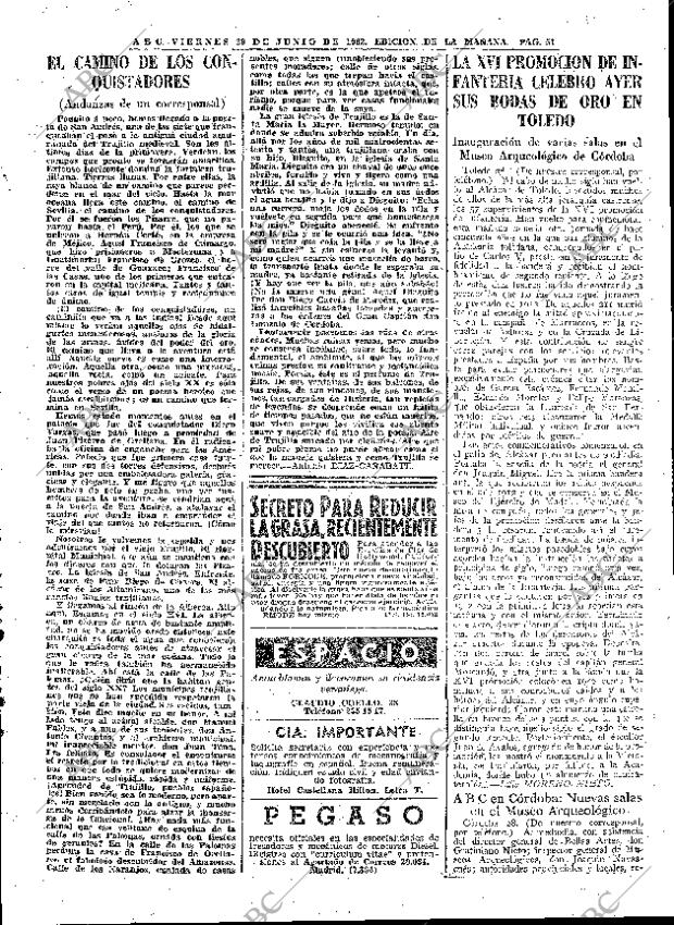 ABC MADRID 29-06-1962 página 51