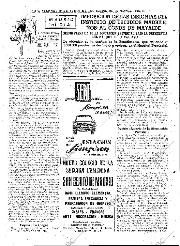 ABC MADRID 29-06-1962 página 55