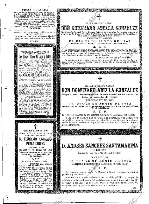 ABC MADRID 29-06-1962 página 76