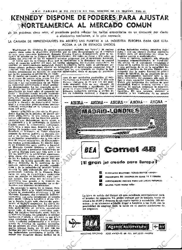 ABC MADRID 30-06-1962 página 51