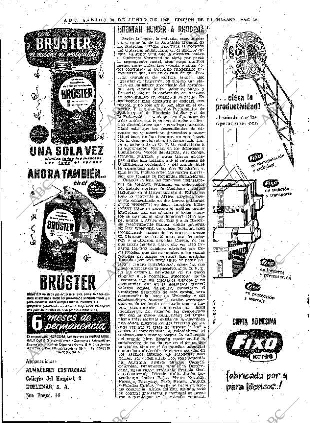 ABC MADRID 30-06-1962 página 58