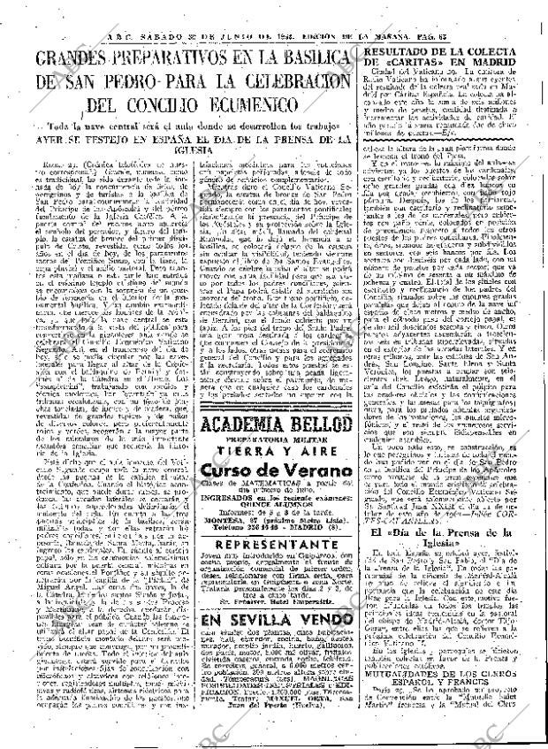 ABC MADRID 30-06-1962 página 63