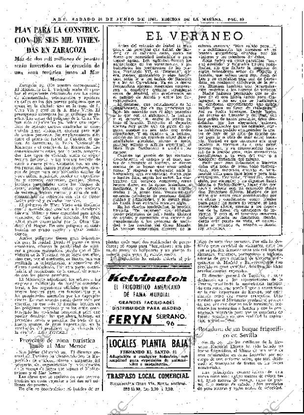 ABC MADRID 30-06-1962 página 69