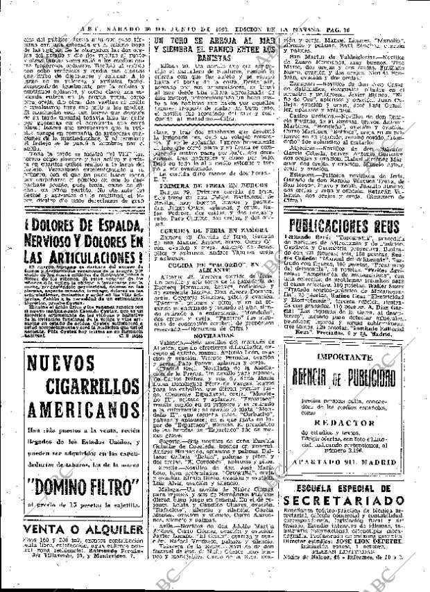 ABC MADRID 30-06-1962 página 76