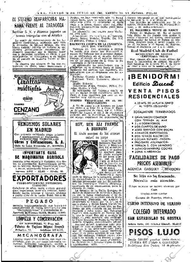 ABC MADRID 30-06-1962 página 78