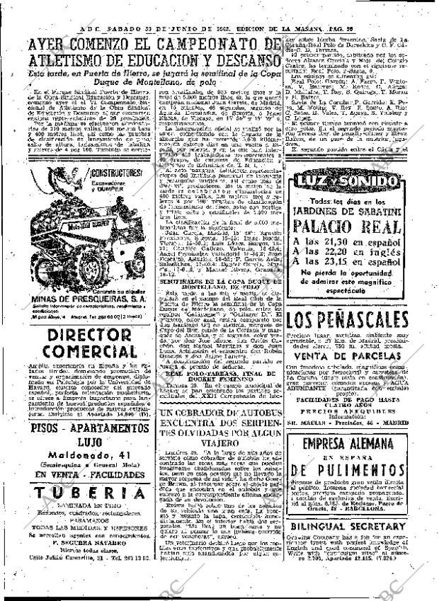ABC MADRID 30-06-1962 página 80