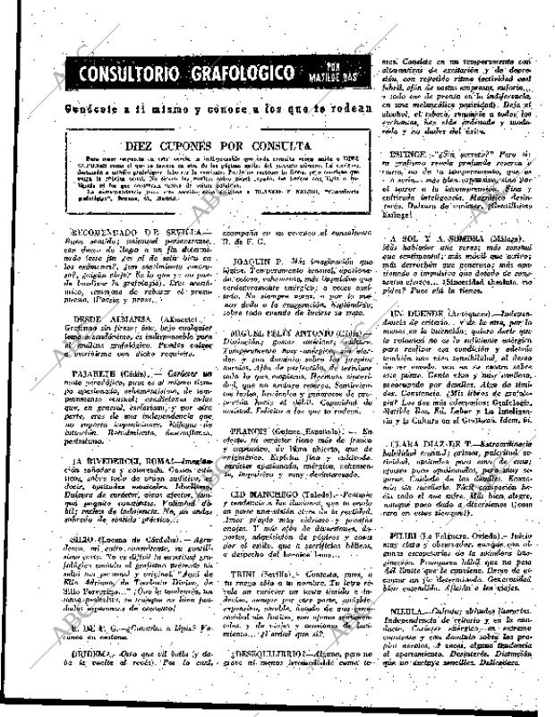 BLANCO Y NEGRO MADRID 30-06-1962 página 115