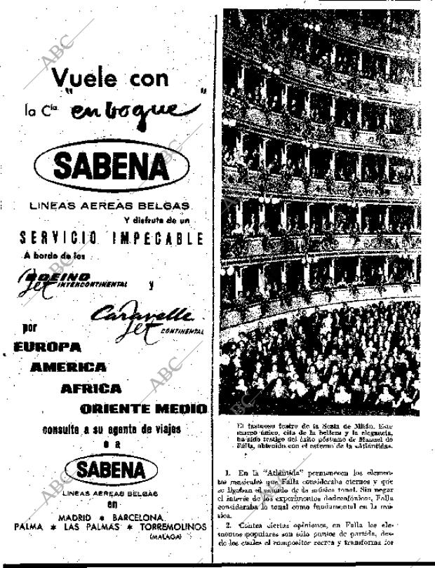 BLANCO Y NEGRO MADRID 30-06-1962 página 20