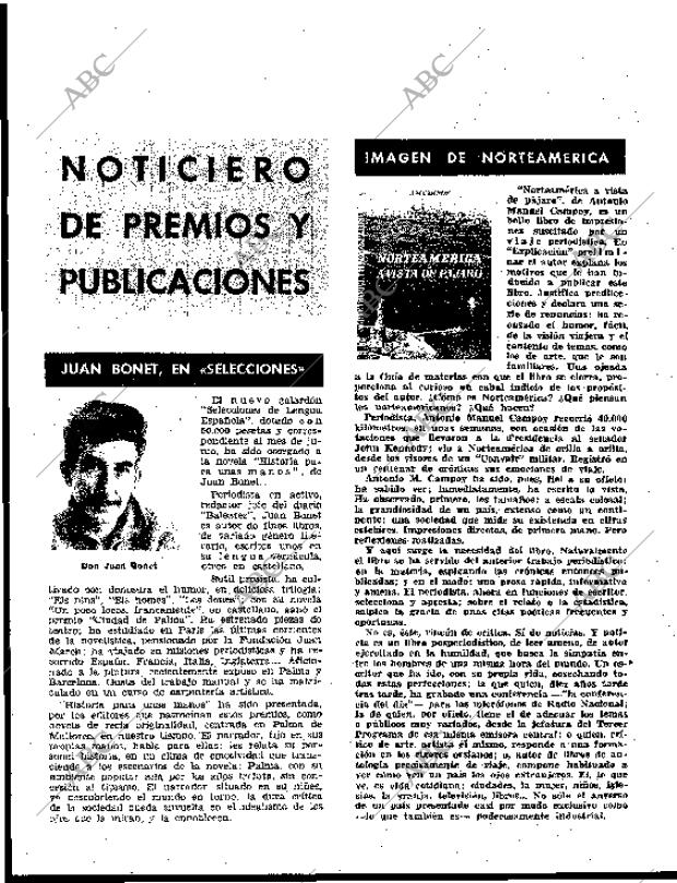 BLANCO Y NEGRO MADRID 30-06-1962 página 81