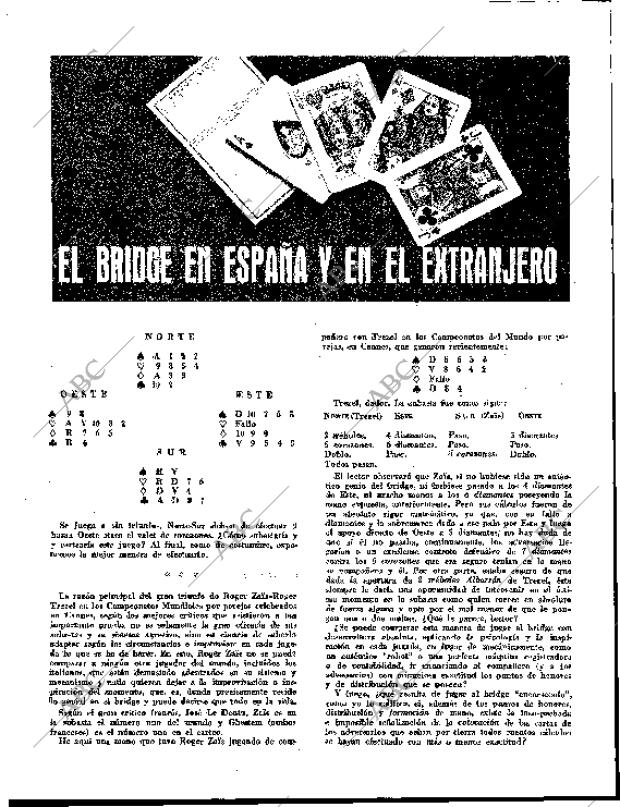 BLANCO Y NEGRO MADRID 30-06-1962 página 98