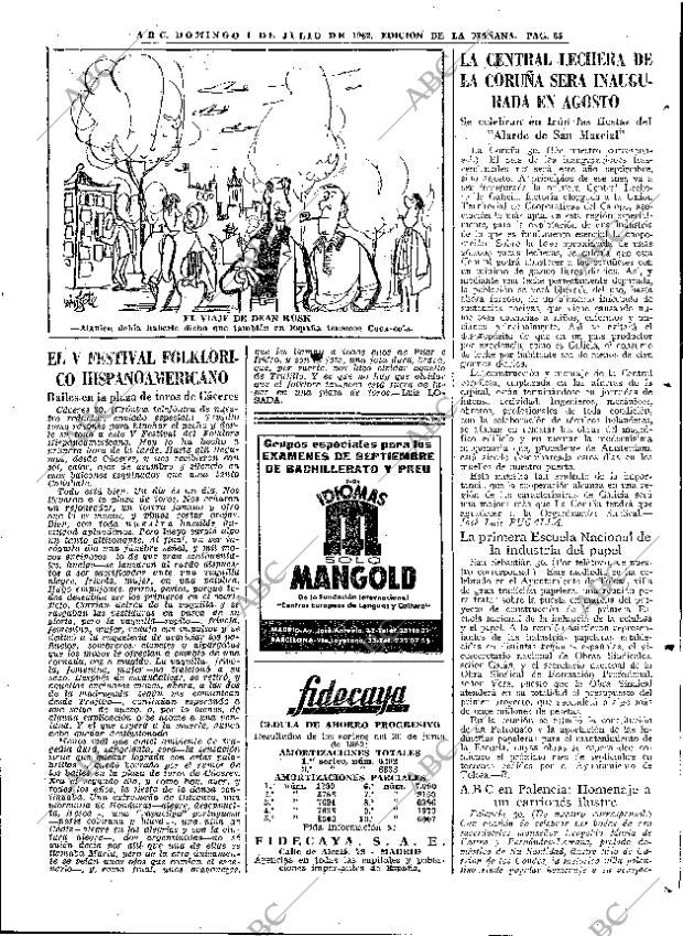 ABC MADRID 01-07-1962 página 85