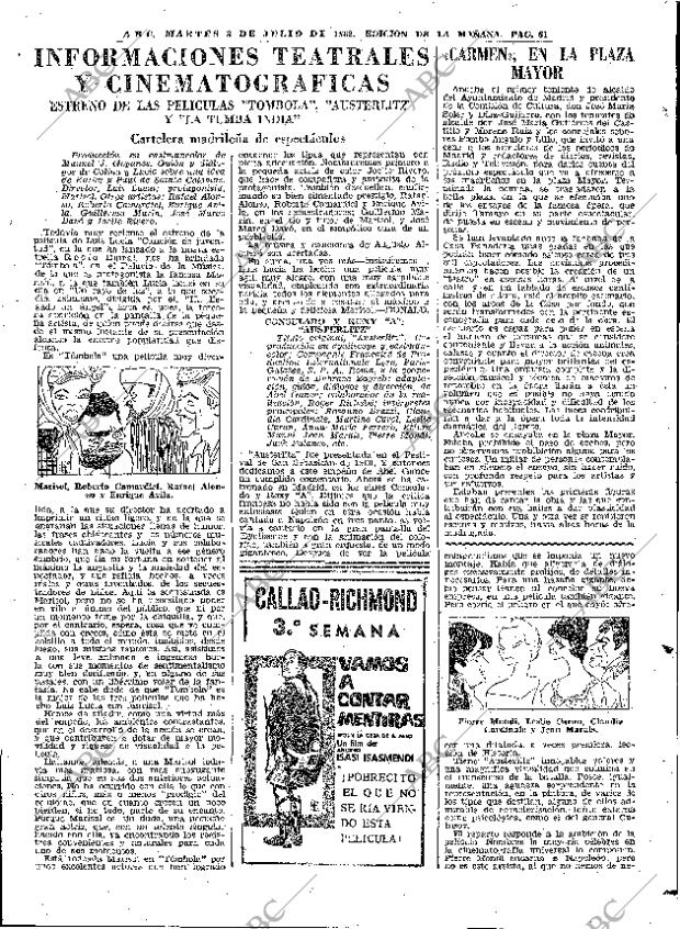 ABC MADRID 03-07-1962 página 61