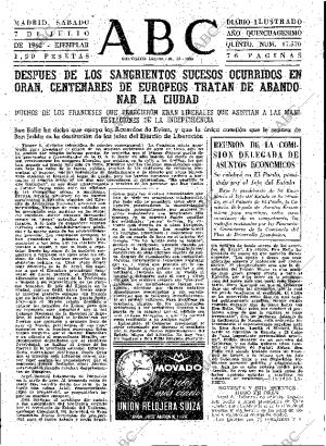 ABC MADRID 07-07-1962 página 31