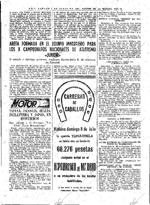 ABC MADRID 07-07-1962 página 62