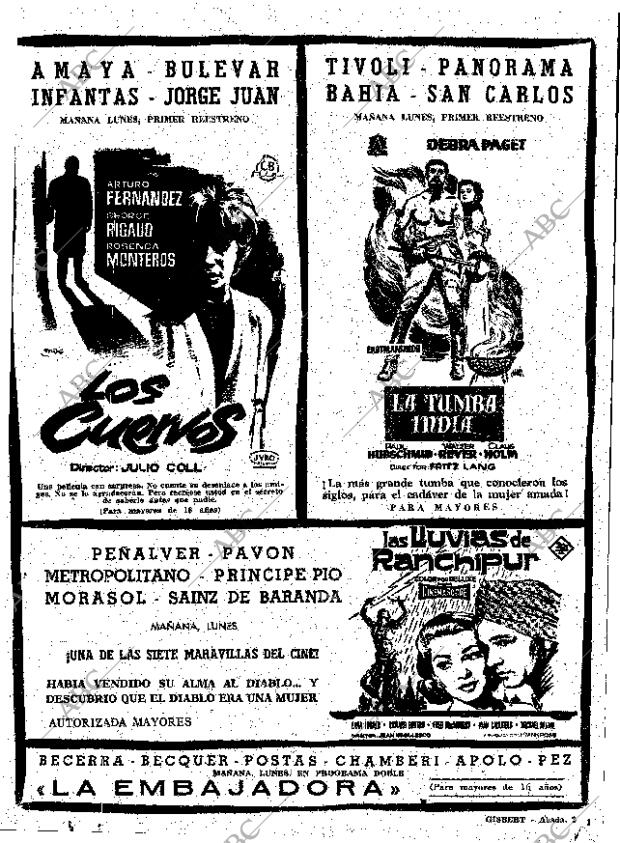 ABC MADRID 08-07-1962 página 61