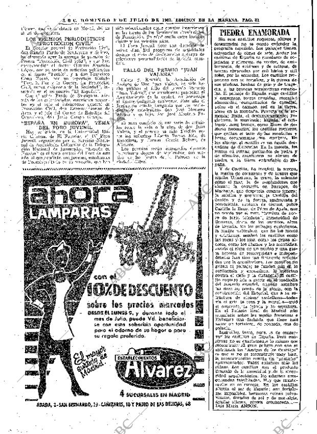 ABC MADRID 08-07-1962 página 81