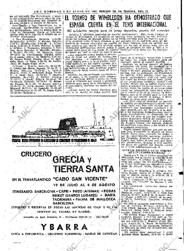 ABC MADRID 08-07-1962 página 91