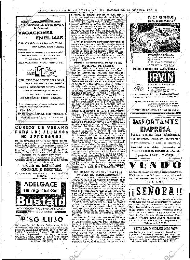 ABC MADRID 10-07-1962 página 44