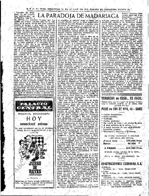 ABC SEVILLA 11-07-1962 página 27