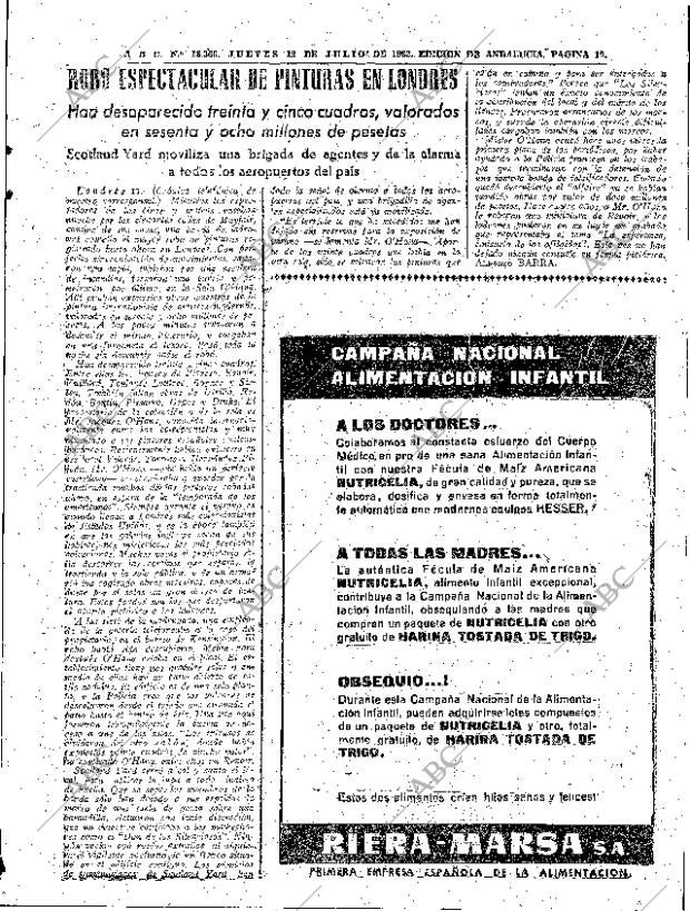 ABC SEVILLA 12-07-1962 página 19