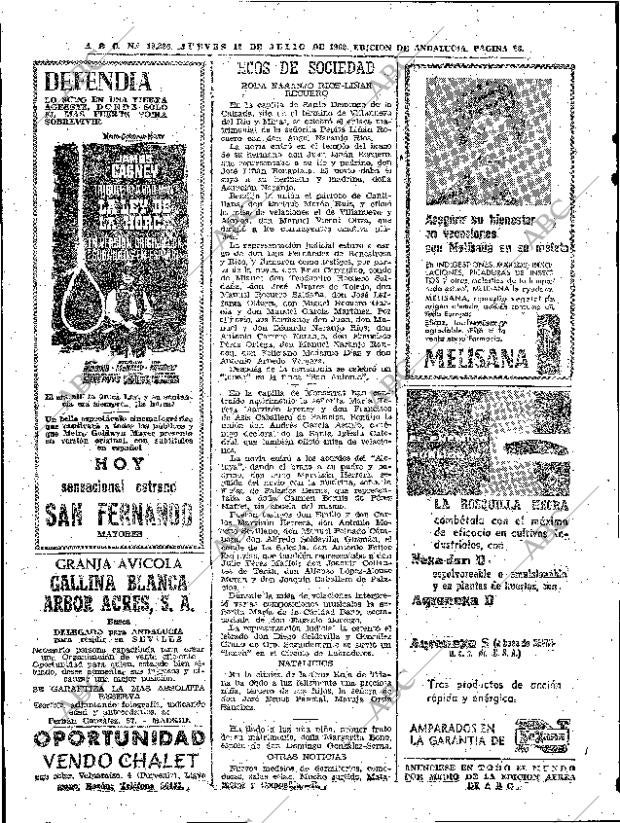 ABC SEVILLA 12-07-1962 página 26