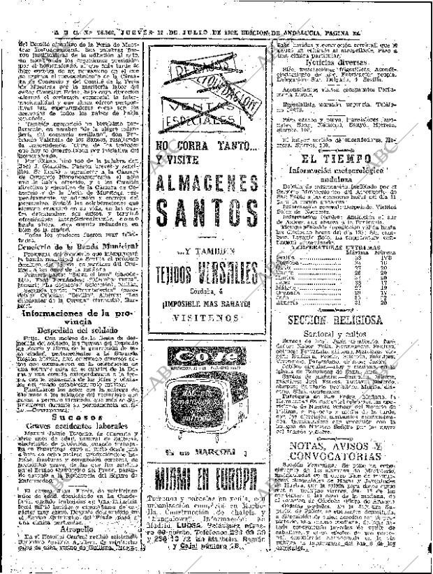 ABC SEVILLA 12-07-1962 página 28
