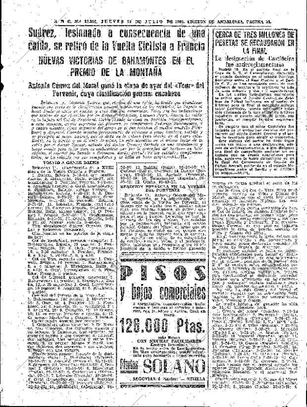 ABC SEVILLA 12-07-1962 página 31