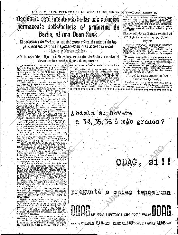 ABC SEVILLA 13-07-1962 página 23