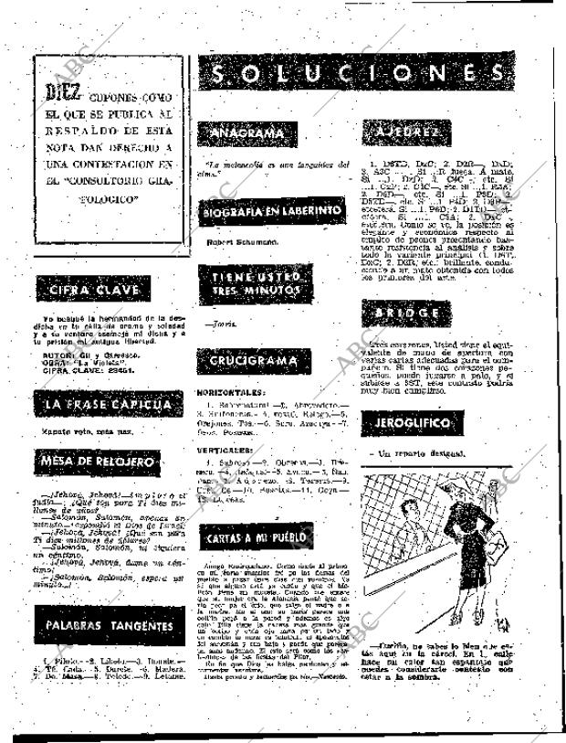 BLANCO Y NEGRO MADRID 14-07-1962 página 122